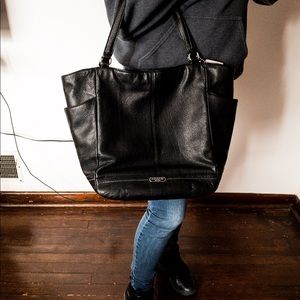 Black Coach tote